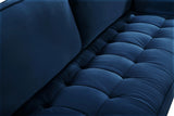 Emily Navy Velvet Chair