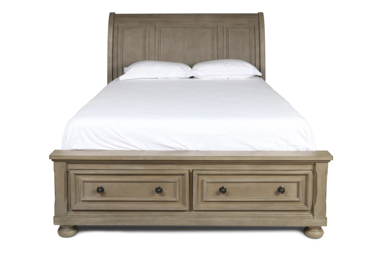 ALLEGRA Eastern King-California King K HEADBOARD-PEWTER