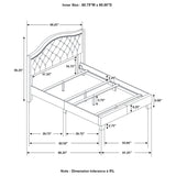 Sonoma Wingback Bed