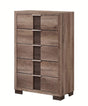 Crown Mark Furniture Rangley 5 Drawer Chest in Brown image