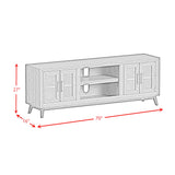 Santa Barbara TV Console in Walnut