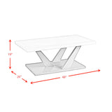Greta 2PC Occasional Table Set-Coffee Table & End Table