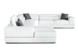 Divani Casa Pella Modern Sectional Sofa