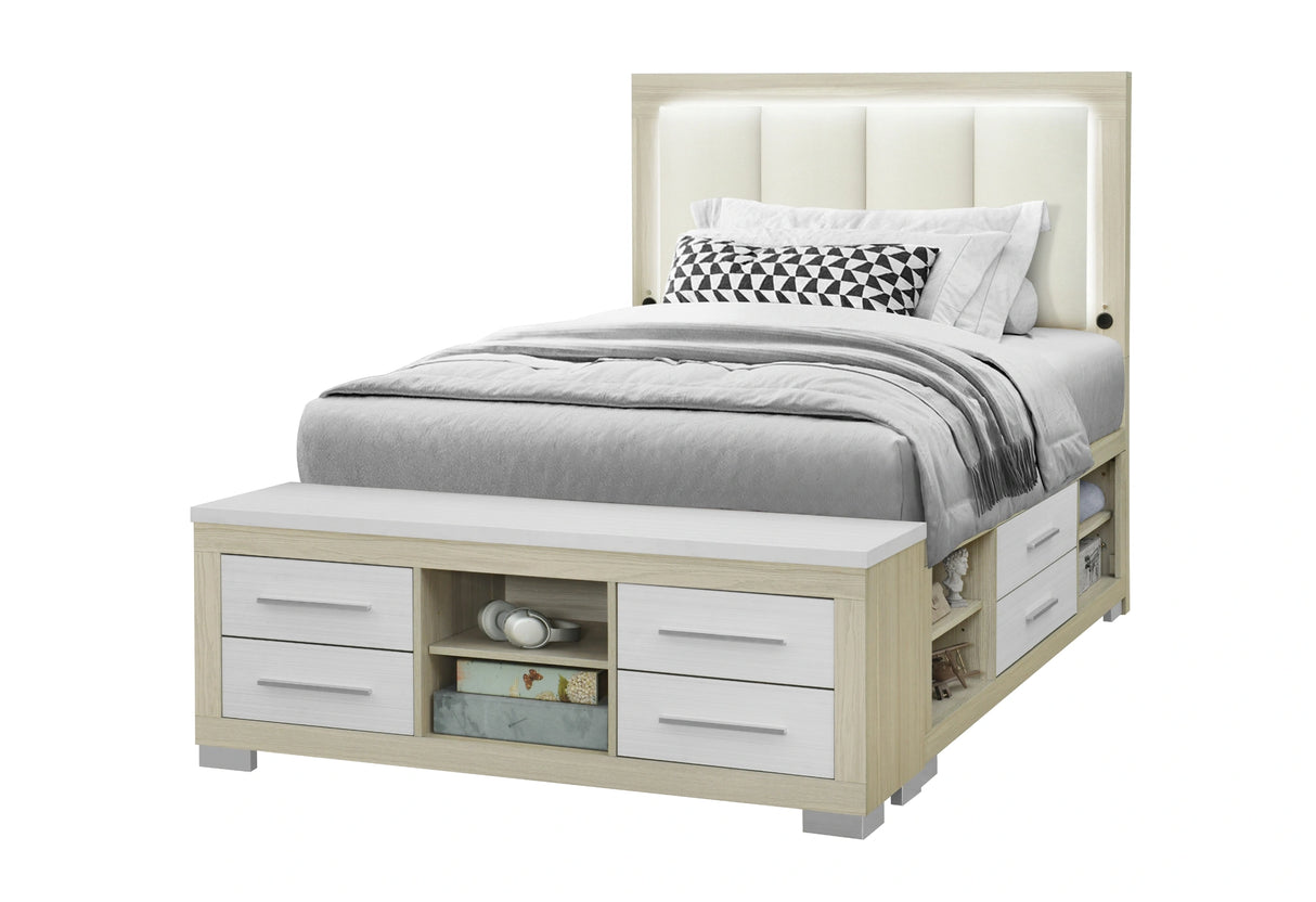 Emma Bed with LED and USB