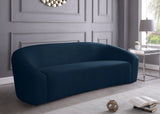 Riley Navy Velvet Sofa