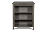 Gia 3 Pc 30" Storage Counter Table & 2 Chairs-Gray