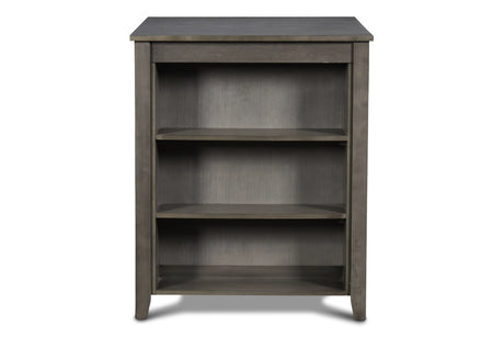 Gia 3 Pc 30" Storage Counter Table & 2 Chairs-Gray