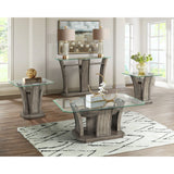 Dapper Rectangular Coffee Table Grey