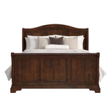 Cameron Cherry Sleigh Bed