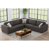 Options One LHF Chair in Palmer Plus Ash with 1 Pillow 20"ÔøΩ