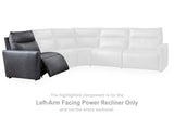 ModZ Power Reclining Sectional Loveseat with Audio Console