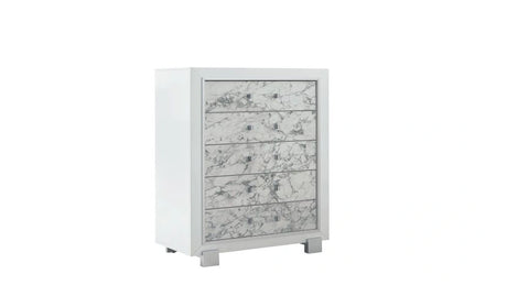 Santorini White Chest