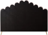 Lily Pink Velvet King Bed