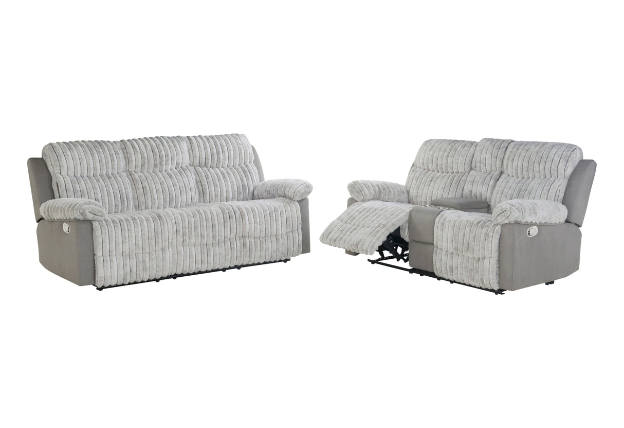 U6028 Reclining Sofa/Console Reclining Loveseat