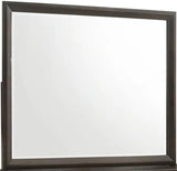 Elements International Beaumont Youth Mirror in MerlotR image