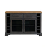 Montrose Server in Espresso and Brown