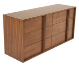 Berlin - Modern Walnut Bedroom Set