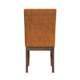 Santa Barbara Dining Side Chair with Fabric in Walnut (2 Per Carton)