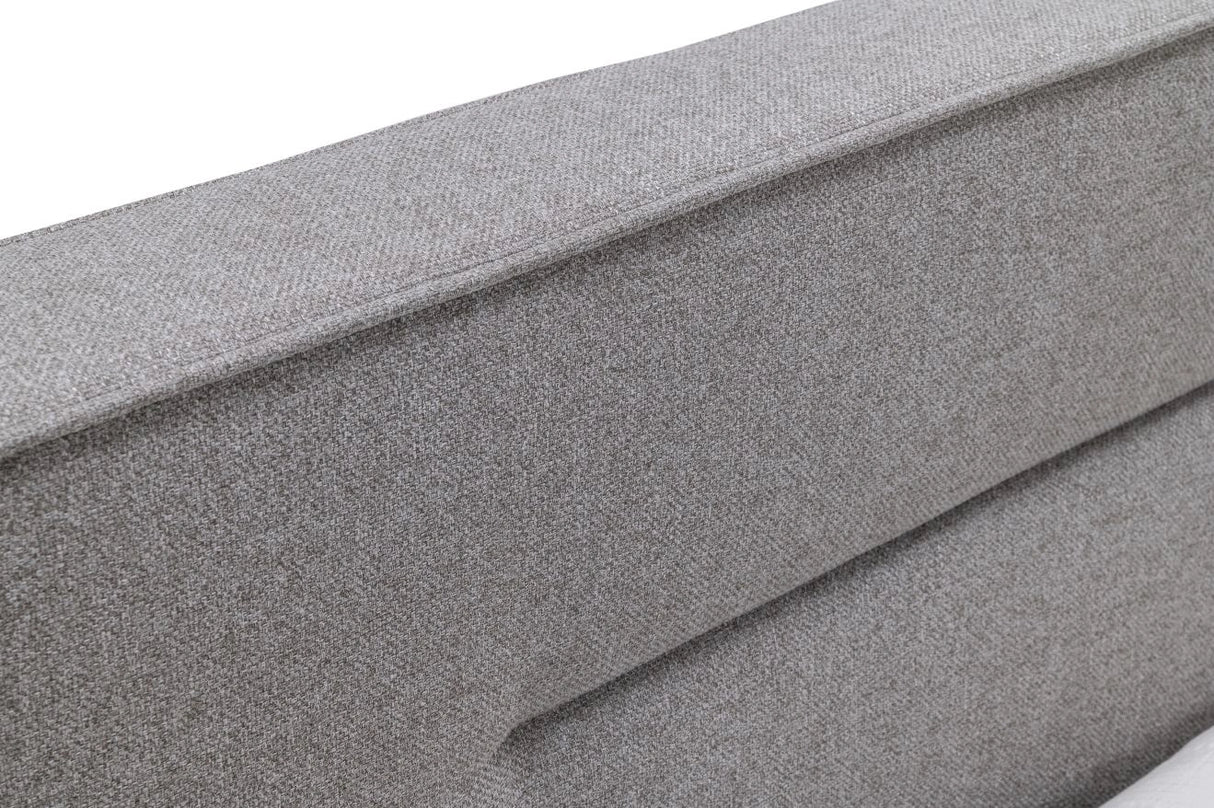 Juliana - Italian Modern Grey Upholstered Bed