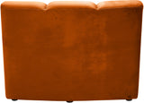 Infinity Cognac Velvet Modular Chair