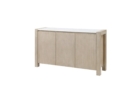 D1321 Buffet W Real Marble Top