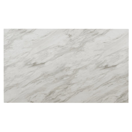 Celeste 64" Dining Table-Espresso/Faux Marble