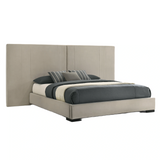 Penrose + Aspen - Modern Beige + Brown Ash 4-Piece Bedroom Set