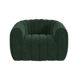 Flamingo Swivel Chair in Ching Hunter Green