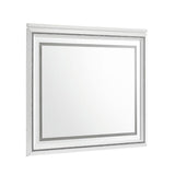 Elements International Moondance Mirror in White image