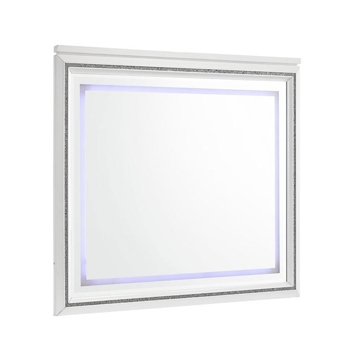 Elements International Moondance Mirror in White