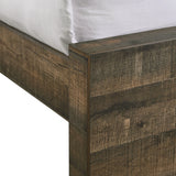 Bailey Bookcase Panel Bedroom Set with 2 Nightstands