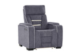 U1895 Grey P2 Recliner with IS and LED