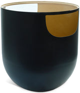 Doma Black / Gold End Table