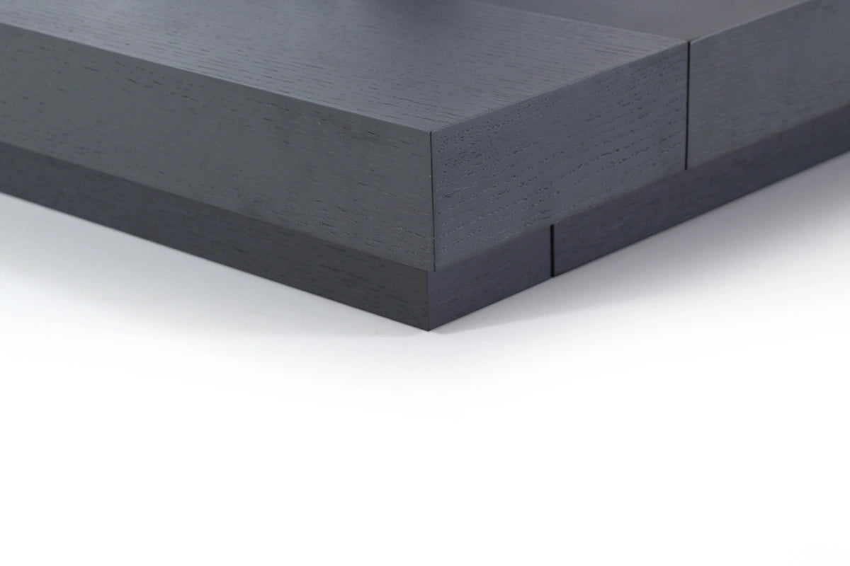 Opal Modern Wenge & White Platform Bed