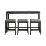 Oak Lawn Bar Table Single Pack (Table + Three Stools)