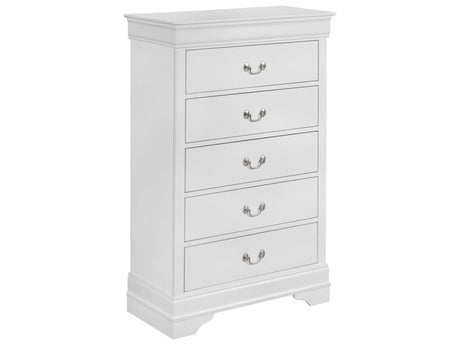 Crown Mark Louis Philip Chest in White image