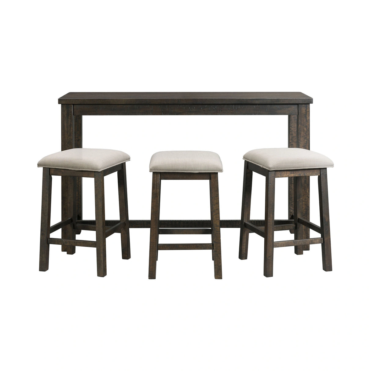 Stone Occasional Bar Table Single Pack (Table + Three Stools)