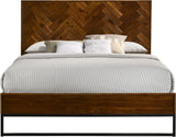 Reed Antique Coffee Queen Bed (3 Boxes)