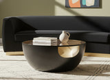 Doma Black / Gold Coffee Table