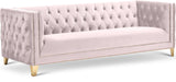Michelle Pink Velvet Sofa