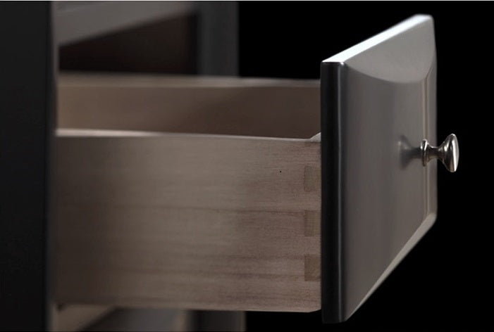 Crown Mark Furniture Emily Nightstand in Black