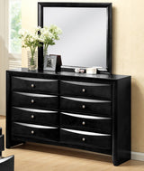 Crown Mark Furniture Emily Dresser in Black