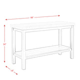 Kansas 3PC Occasional Table Set-Coffee Table, One End Table & One Sofa Table