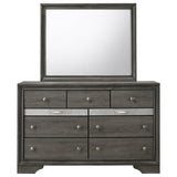 Crown Mark Regata Dresser in Grey
