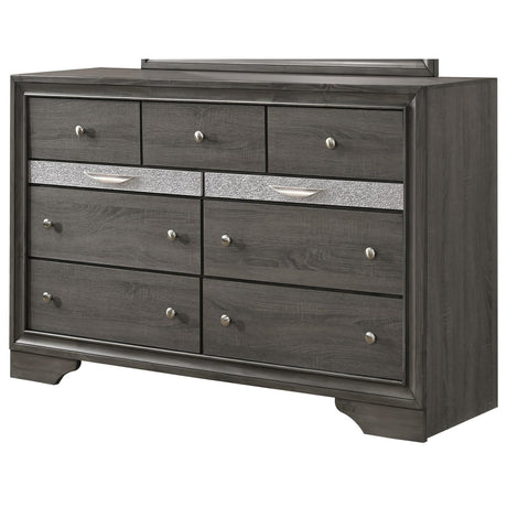 Crown Mark Regata Dresser in Grey image