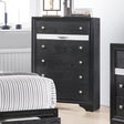 Crown Mark Regata Chest in Black image