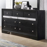Crown Mark Regata Dresser in Black image