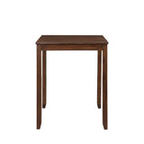 Gia 3 Pc 30" Storage Counter Table & 2 Chairs-Cherry