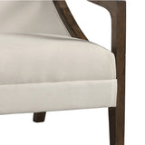Hopkins Chair w/Brown Arm Columbia Natural(ISTA 3)