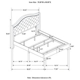 Sonoma Wingback Bed